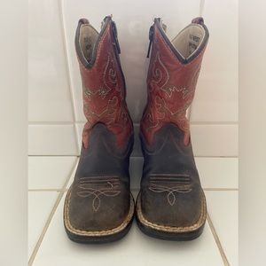 Old west toddler cowboy boots size 4.5